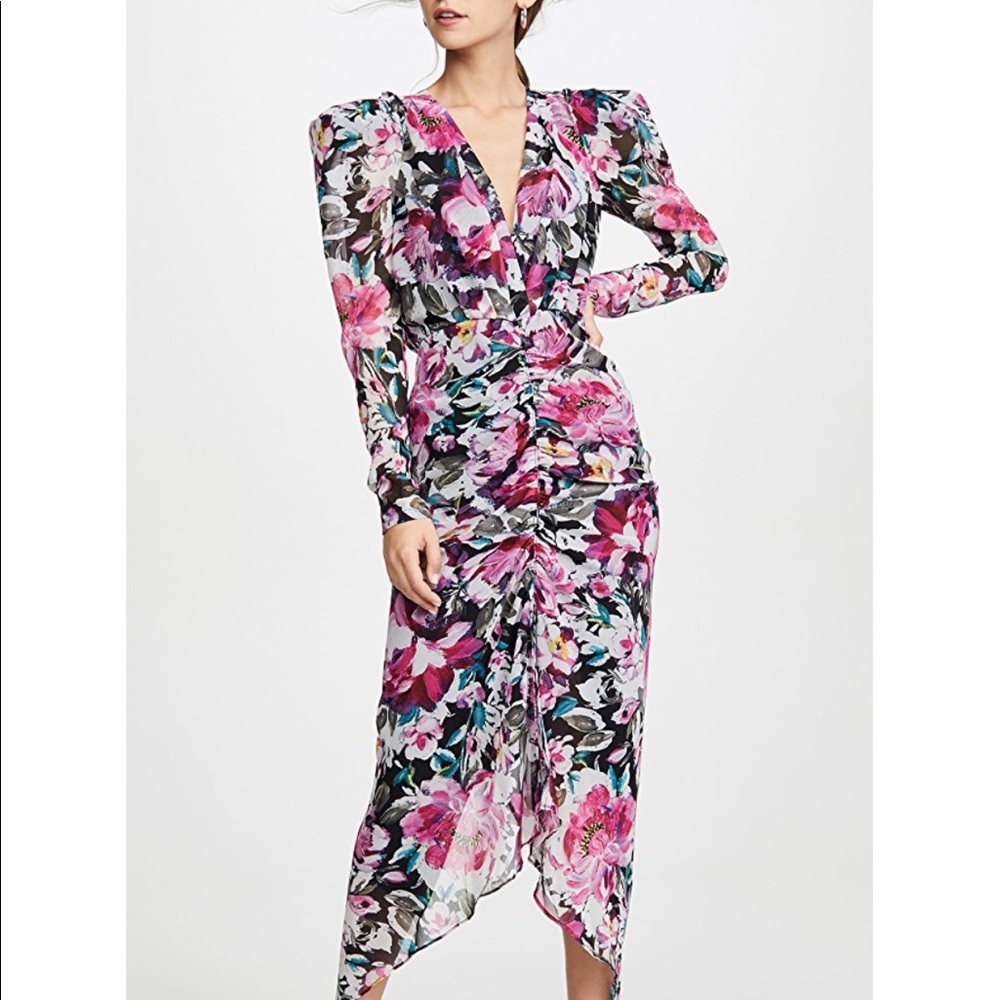 Ronny Kobo Astrid Floral Dress Sold Out RRP $538